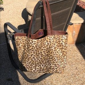 Makeup Junkie Tote cheetah Print
